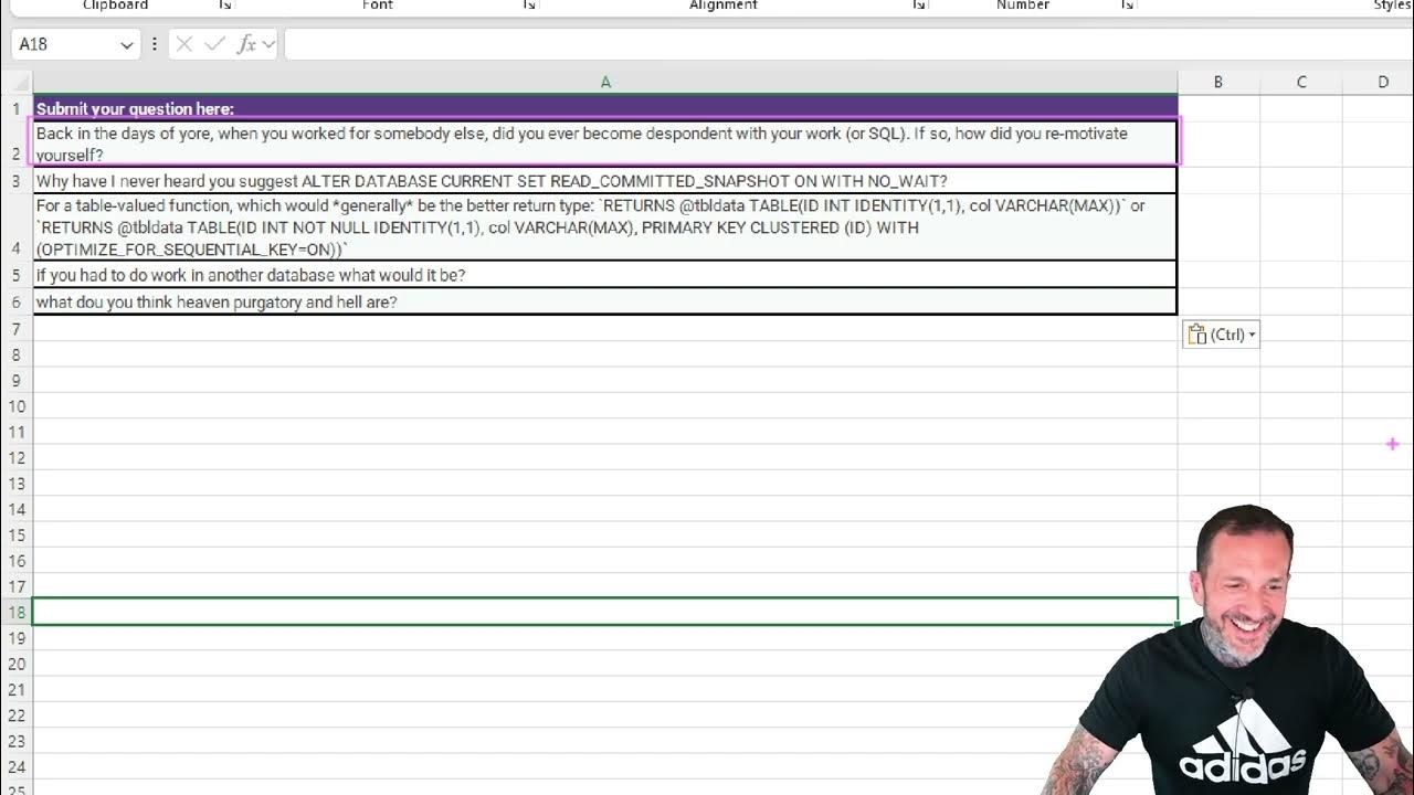 erikdarlingdata's tweet card. SQL Server Performance Office Hours Episode 36
