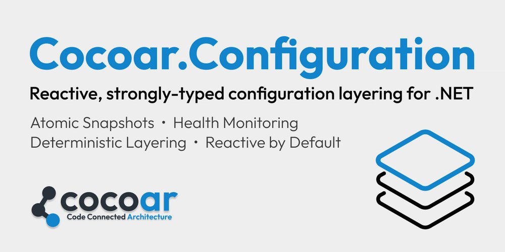 windischb4's tweet card. ⚙️Configuration deserves better. In .NET, configuration isn’t new — Microsoft’s IConfiguration and...