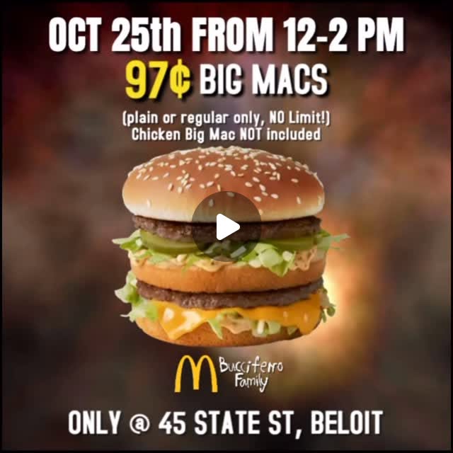 ironarchmcd's tweet card. Bucciferro Family Mcdonald's (@bucciferromcdonalds) • Instagram reel