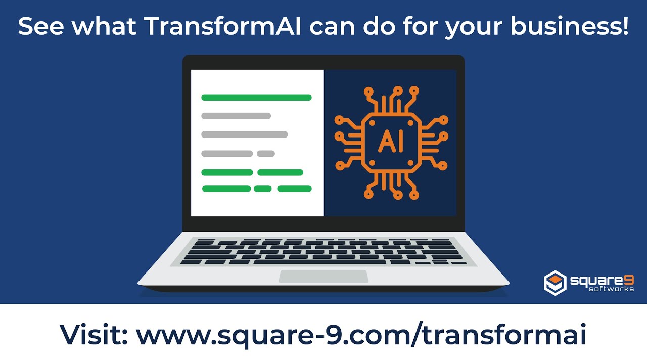 MCC_Tweets's tweet card. TransformAI from Square 9: Simplify AP Processes with Artificial...