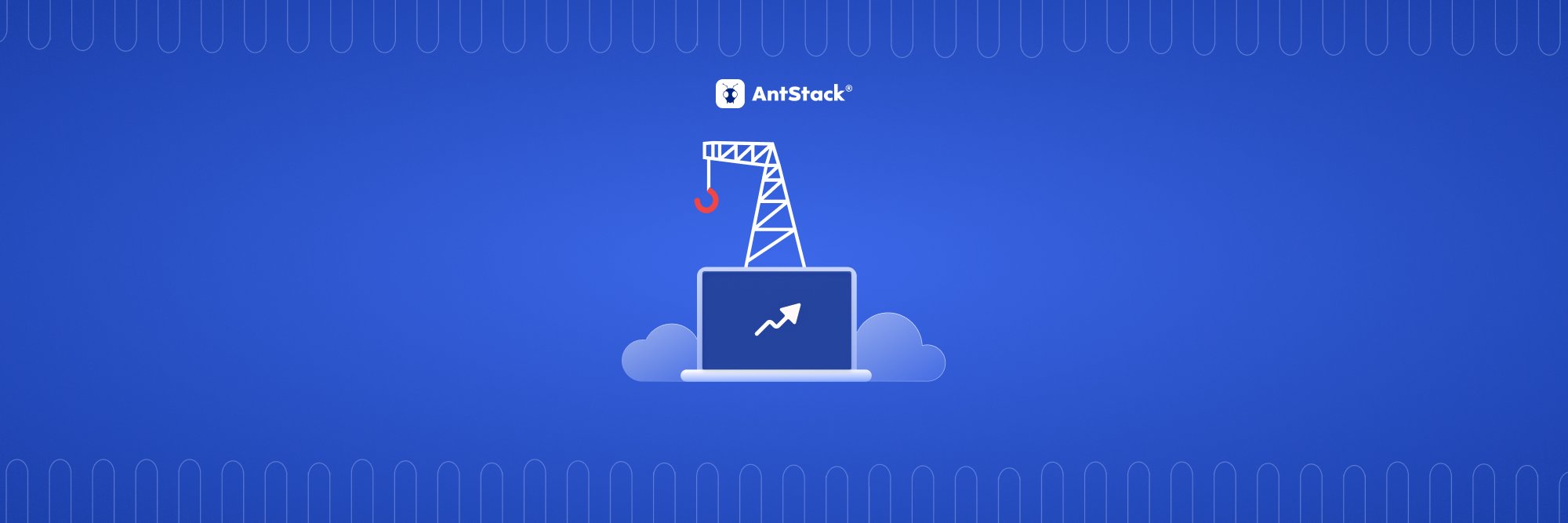 AntStack's tweet card. In 2024, serverless technology revolutionized construction management by streamlining operations through scalable, pay-per-use computing resources.