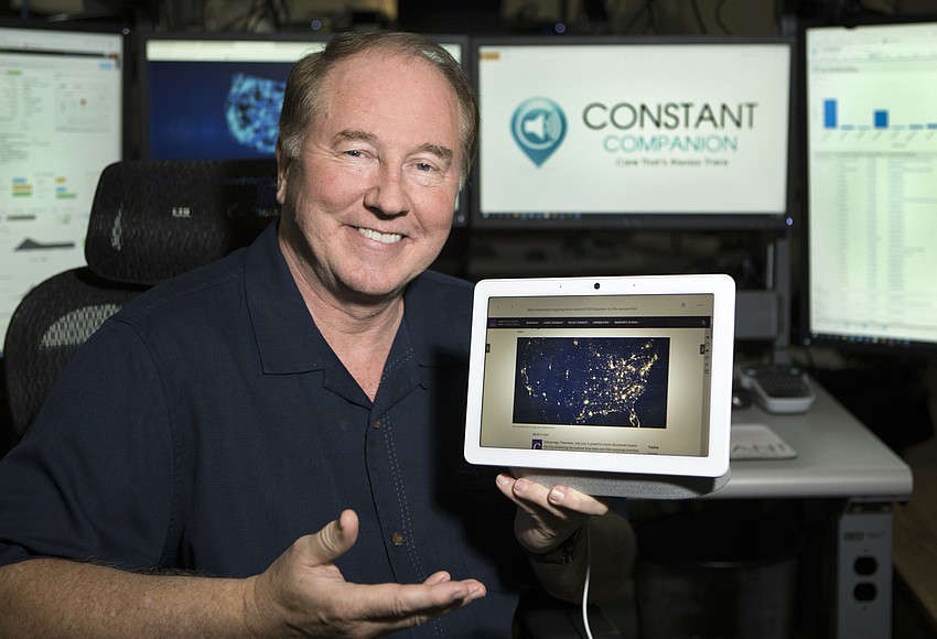alexacompanion's tweet card. After his mom fell, Mark Gray got to work on developing technology that would call for help in seconds. Now he aims for commercial success.