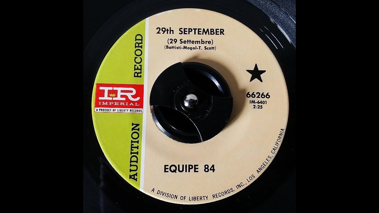 r3c1d1v1st's tweet card. Equipe 84 - 29th September - 45rpm 1967