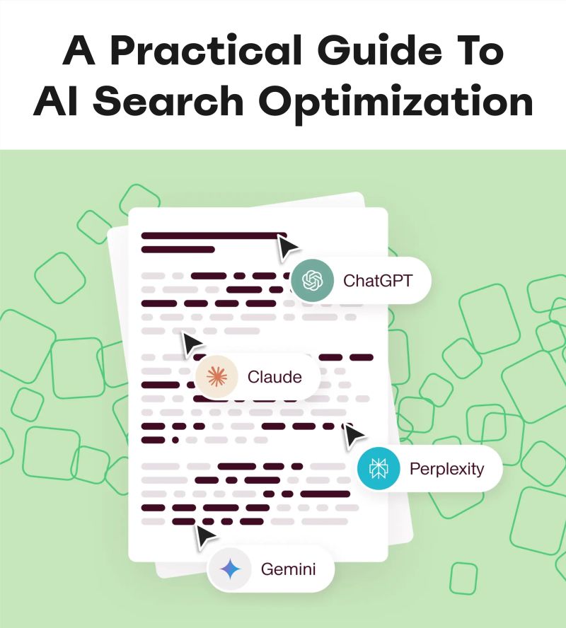 siennawebdesign's tweet card. 🤖 AI Search Optimization: A Practical Guide. How AI search engines work, what drives AI mentions, and how to apply it effectively ↓ 🤔 Nearly 60% of Google searches now end without a click. 🤔 AI...