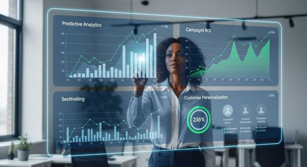 StayUpdated_247's tweet card. Tired of marketing guesswork? See how AI provides the data-driven insights you need to predict consumer behavior, optimize campaigns, and make better strategic decisions.