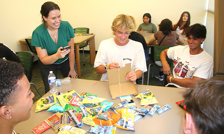 PolyEngineering's tweet card. Nicole Johnson-Glauch is bringing both energy and vision to her new role as director of Cal Poly’s General Engineering program. A lecturer in the Materials Engineering Department since 2019, Johnso...