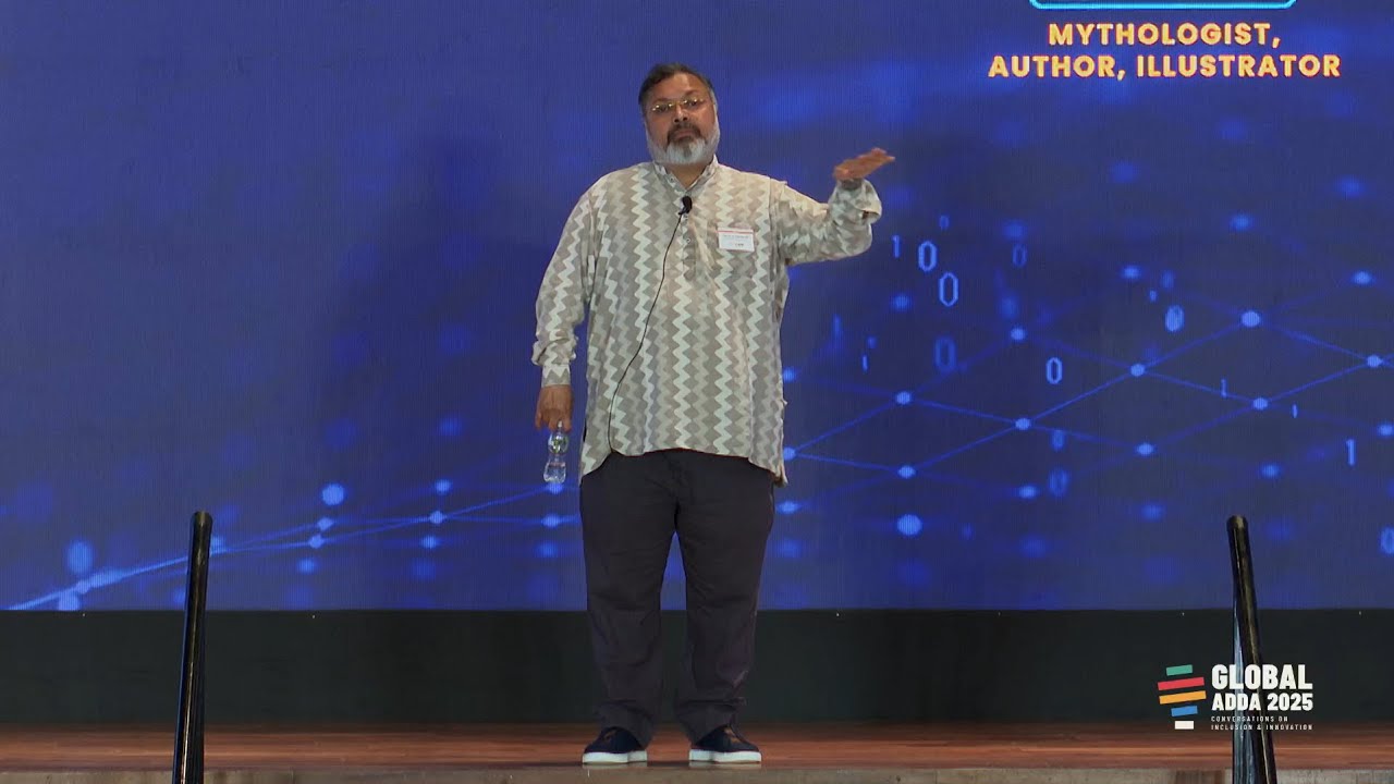 devduttmyth's tweet card. Men: Mythic to Reality | Devdutt Pattanaik at ASCI Academy Global...