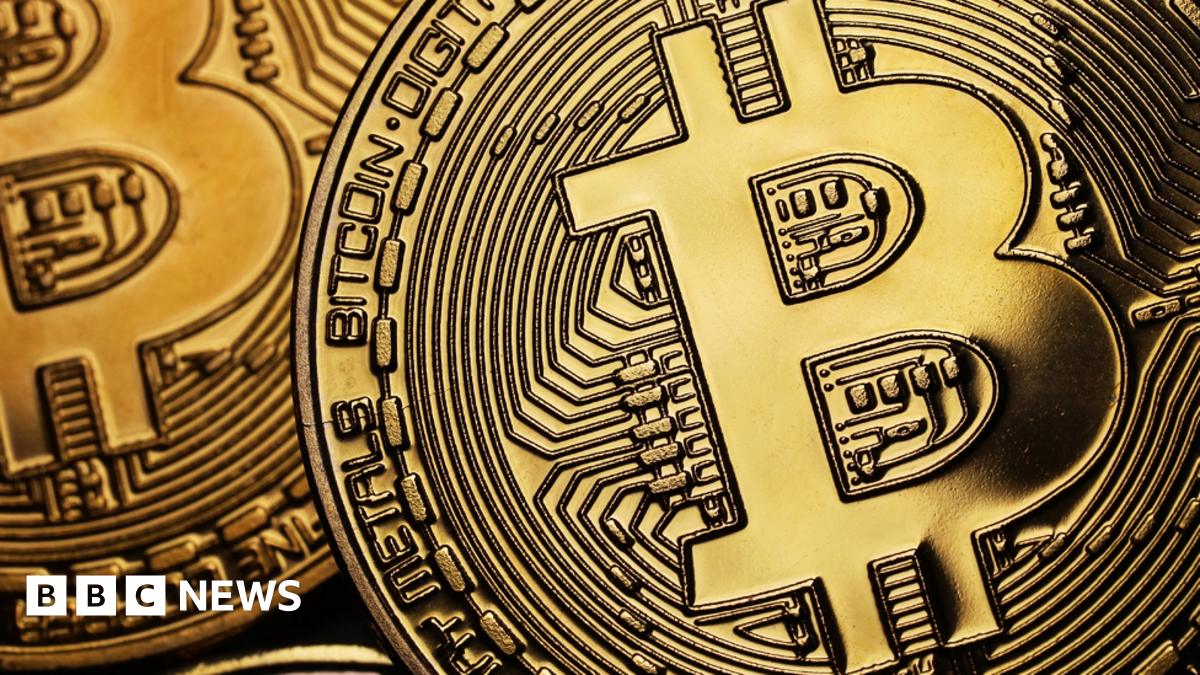 BBCTech's tweet card. The digital currency has seen its value more than double in the last month in a volatile journey.