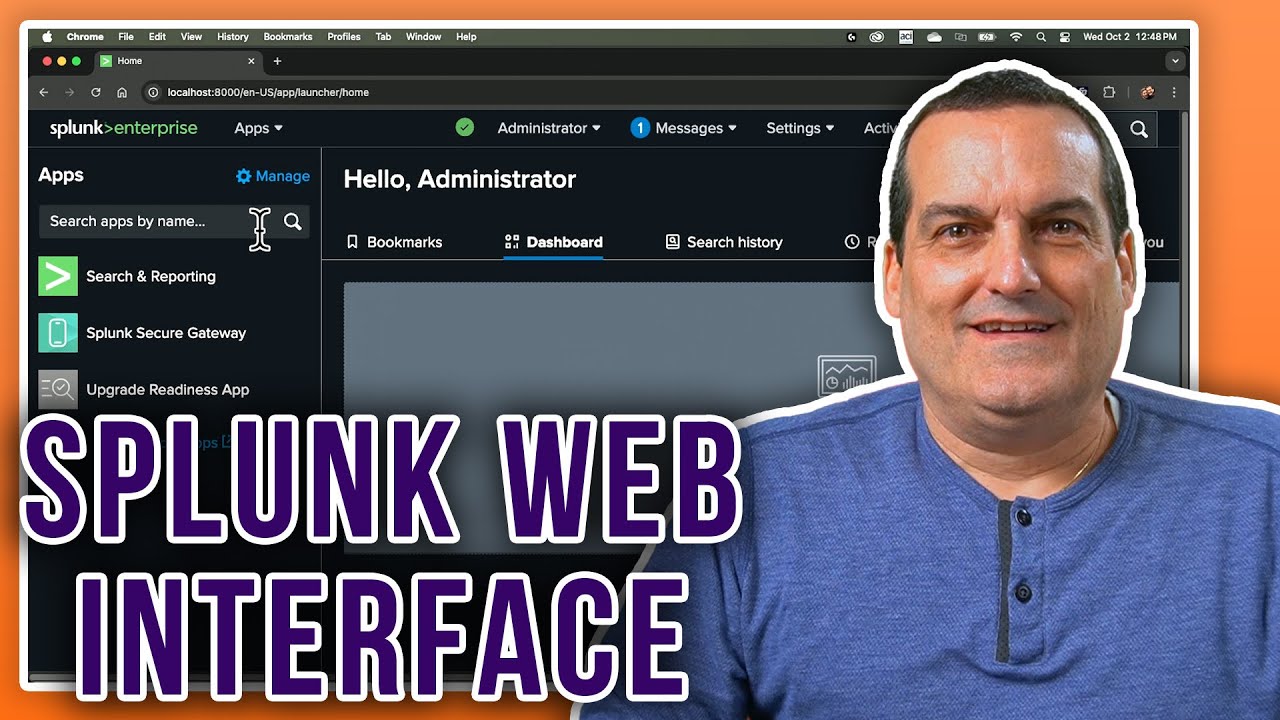 compsolv's tweet card. 💻 Master the Splunk Web Interface and Preferences!!! 💻