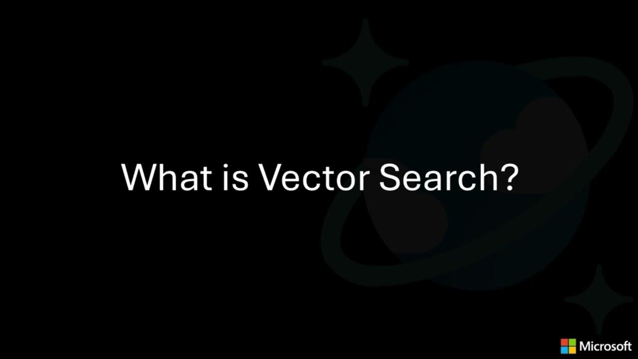 AzureCosmosDB's tweet card. Vector Search Explained in 2 Minutes