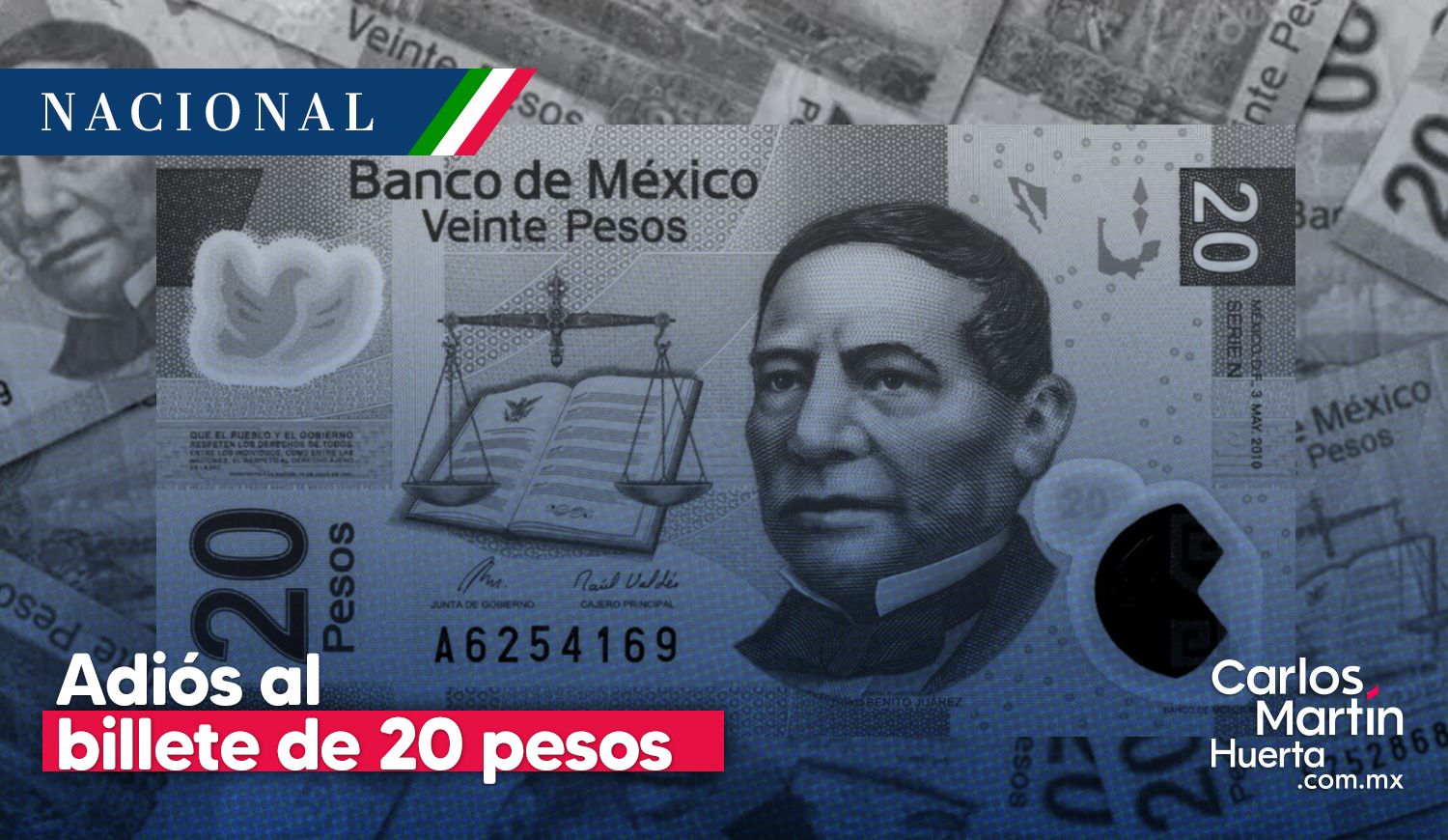 carlosmartinh's tweet card. El proceso de retiro es gradual y la pieza mantiene su valor nominal
