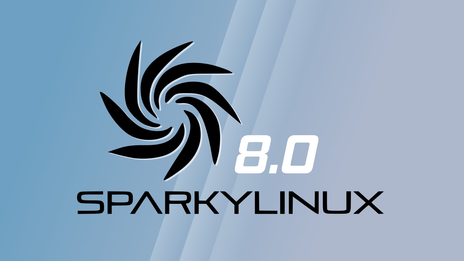 linuxiac's tweet card. SparkyLinux 8.0 arrives with a Debian 13 base, Linux kernel 6.12 LTS, updated desktops, new tools, and improved installation options.