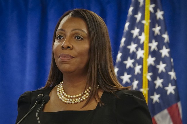 Darksideleader2's tweet card. New revelations about Letitia James amid mortgage fraud charges raise serious questions.