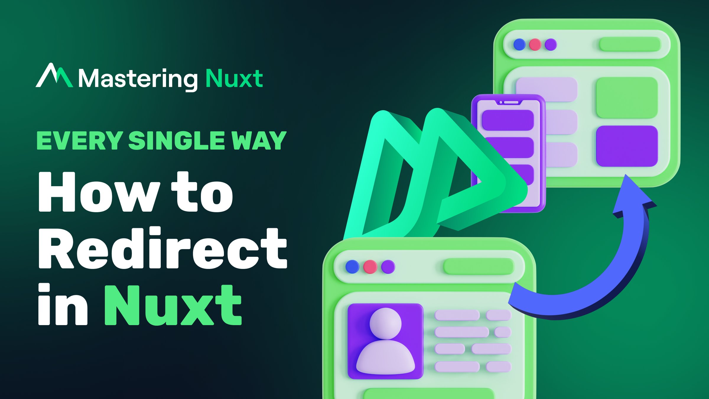 Mokkapps's tweet card. Discover all the ways to implement redirects in Nuxt with this comprehensive guide. Learn about server-side, universal, and client-side redirects, along with their pros and cons. Check out the full...