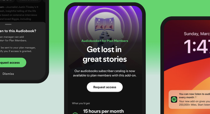 robotstart's tweet card. Spotifyのオーディオブックの目標は、出版業界の成長を支援し、読書愛好家に可能な限り最高の体験を提供することです。 そのため、あらゆるタイプのファンに合う柔軟なサブスクリプションプランを導入しています。 Spotify / Audiob