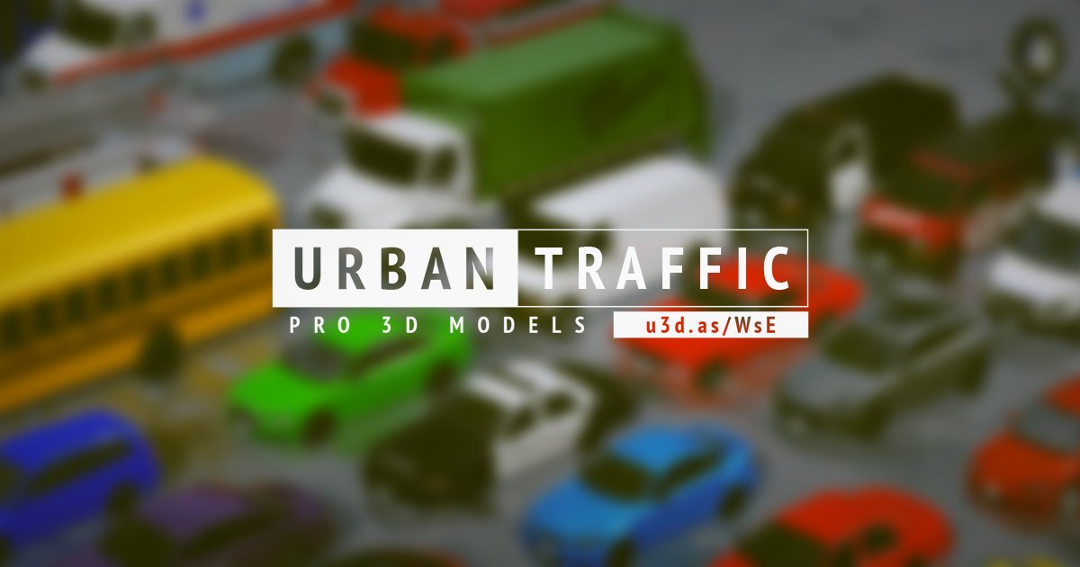 gamedevwishlist's tweet card. Elevate your workflow with the Urban Traffic asset from pro3dmodels. Find this & other Land options on the Unity Asset Store.