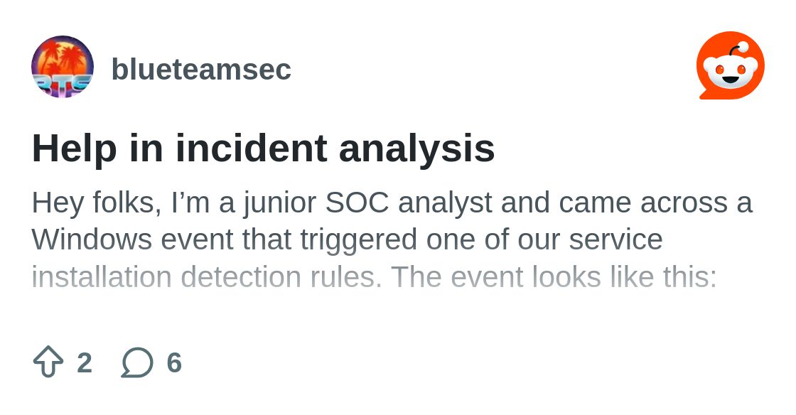 blueteamsec1's tweet card. Explore this post and more from the blueteamsec community