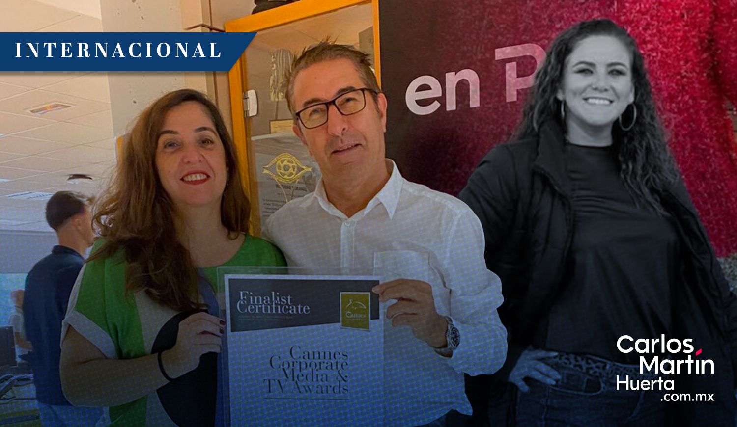 carlosmartinh's tweet card. El documental 'Justicia para Cecilia Monzón' ha sido seleccionado como finalista en el prestigioso Festival de Cannes Corporate Media & TV Awards 2025.