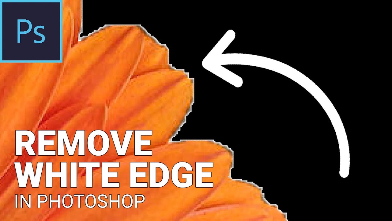 usemmtuts's tweet card. Remove White Edge In Photoshop | Remove White Border When Removing...