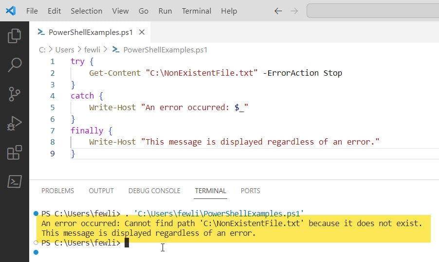 SPGuides's tweet card. Learn to master PowerShell's try-catch error handling with clear examples. PowerShell try catch with examples.