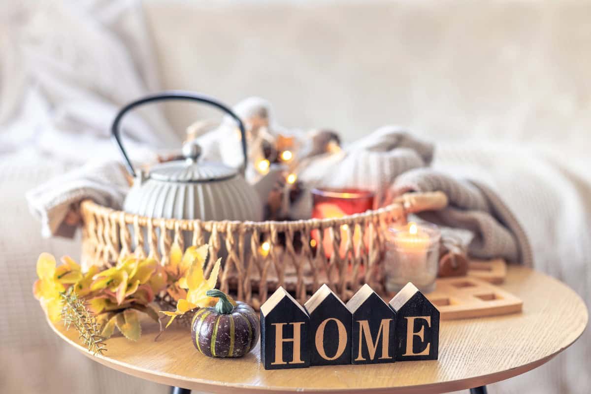 SimsLifeBlog's tweet card. Forget Pinterest fluff - here are 9 autumn aesthetic hacks to transform your home into a cosy seasonal retreat on any budget.