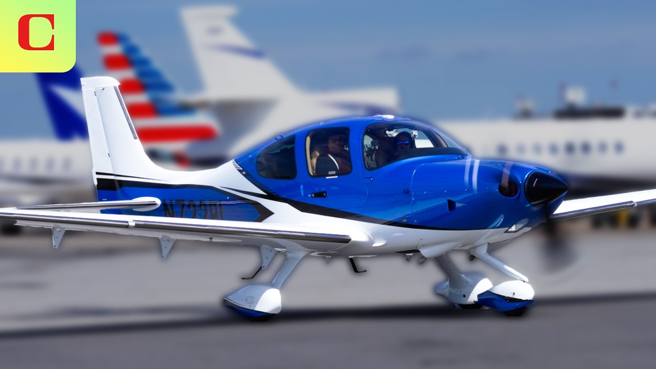 TechAlertHub's tweet card. I Landed This Plane by Pressing a Button: Cirrus G7+ Test Flight