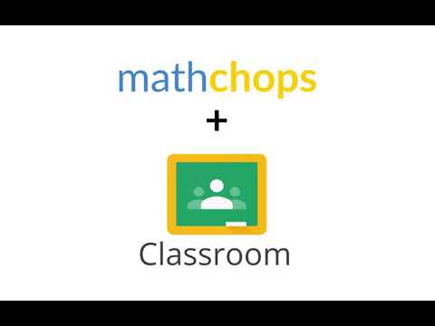 mathchops's tweet card. Mathchops Google Classroom Integration