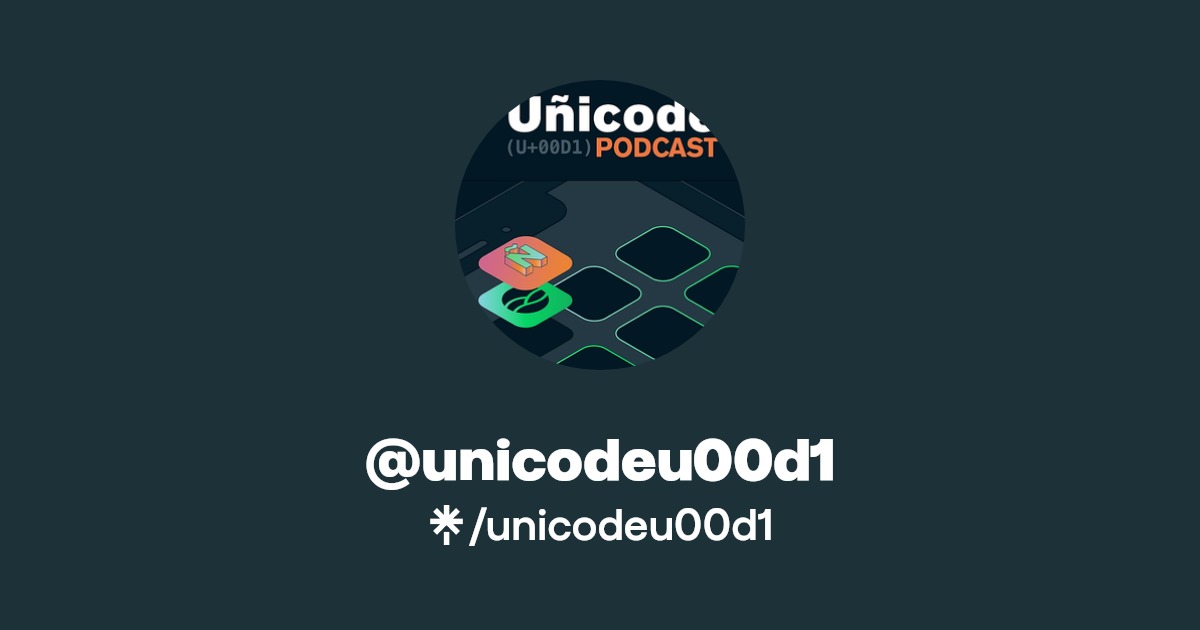 UnicodeU00D1's tweet card. View unicodeu00d1’s Linktree to discover and stream music from top platforms like Spotify here. Your next favorite track is just a click away!