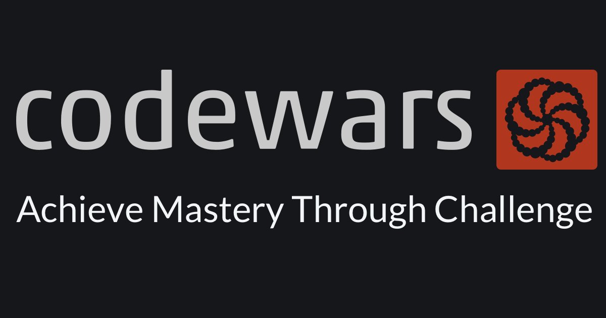 Cook2Coder's tweet card. Codewars is where developers achieve code mastery through challenge. Train on kata in the dojo and reach your highest potential.
