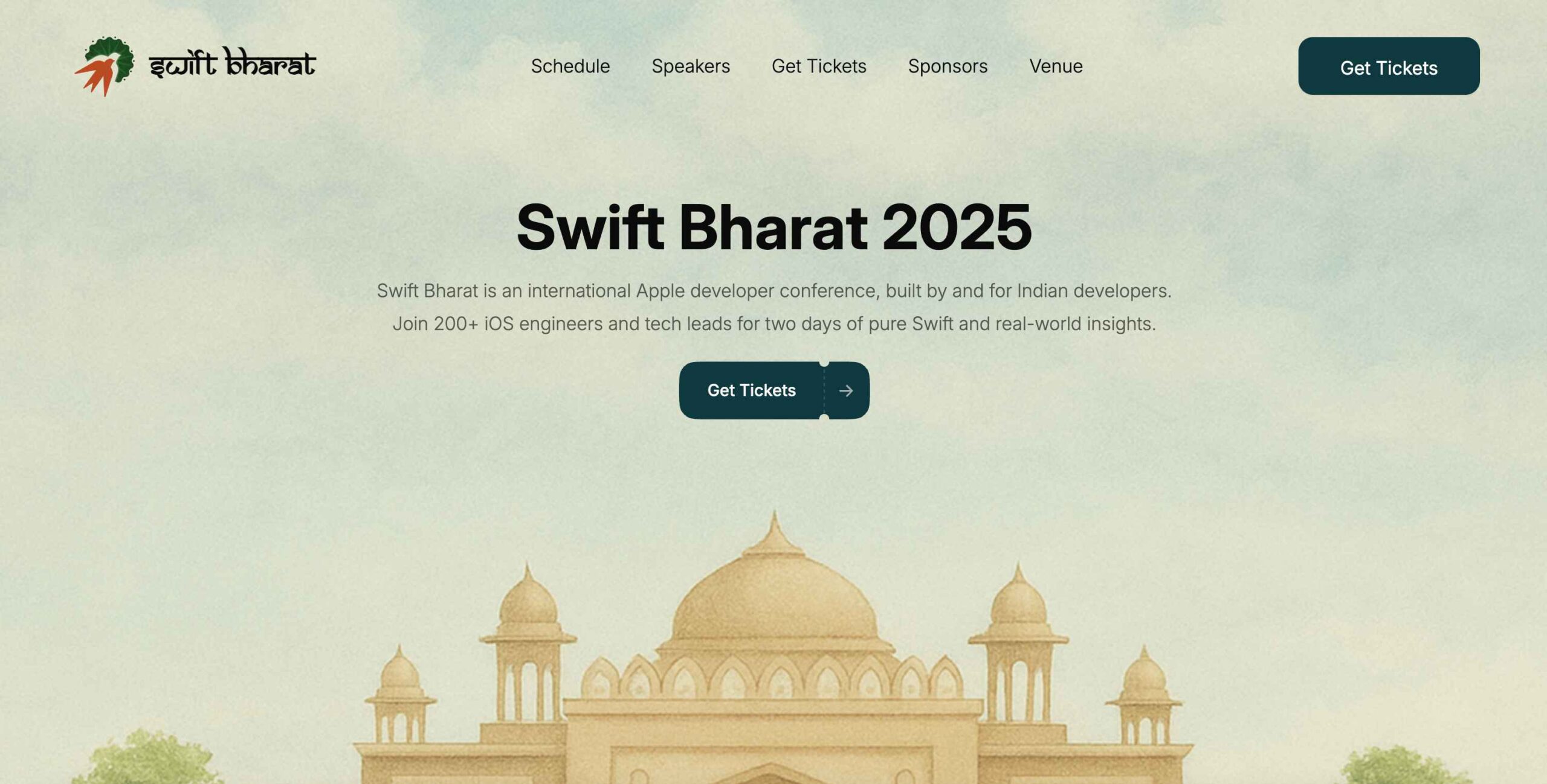 iosblogs's tweet card. So, two months ago, I saw that a big conference was taking place in Bangalore which was named “Swift Bharat”. Also, I checked that the speaker lineup was so good. I was discussing it with my wife, as...