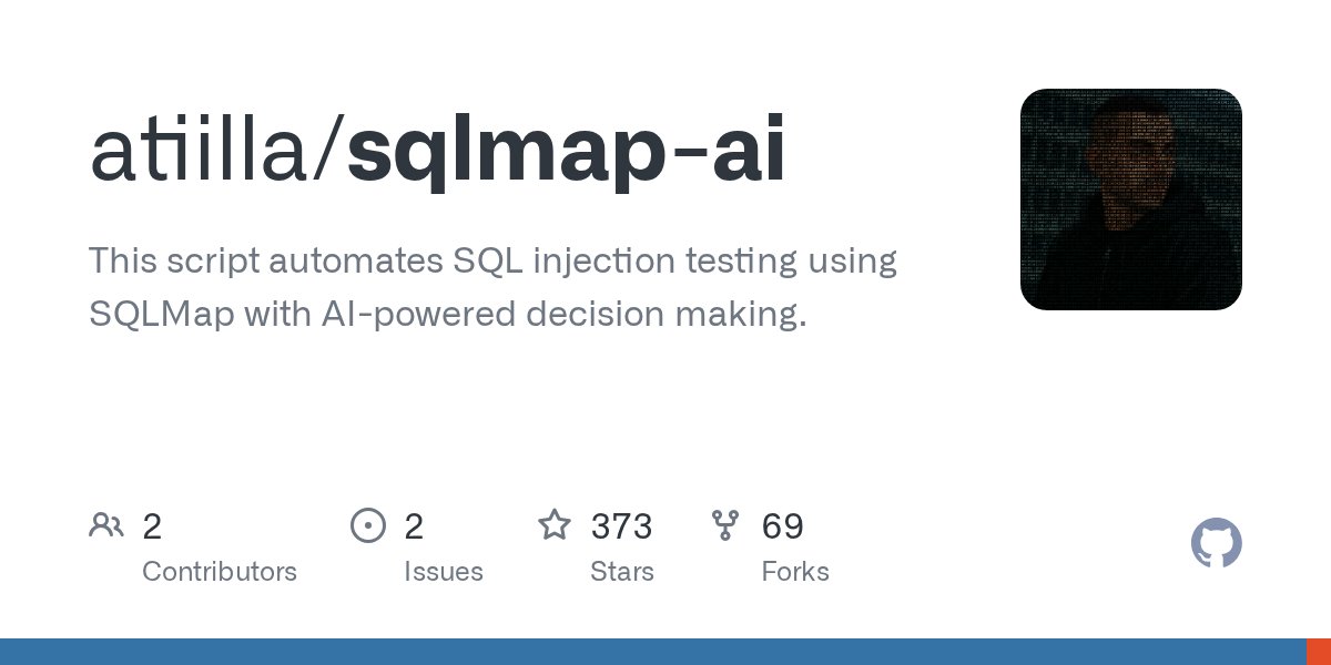 hackingspace's tweet card. This script automates SQL injection testing using SQLMap with AI-powered decision making. - atiilla/sqlmap-ai