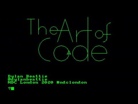cocoa_Decoder's tweet card. The Art of Code - Dylan Beattie