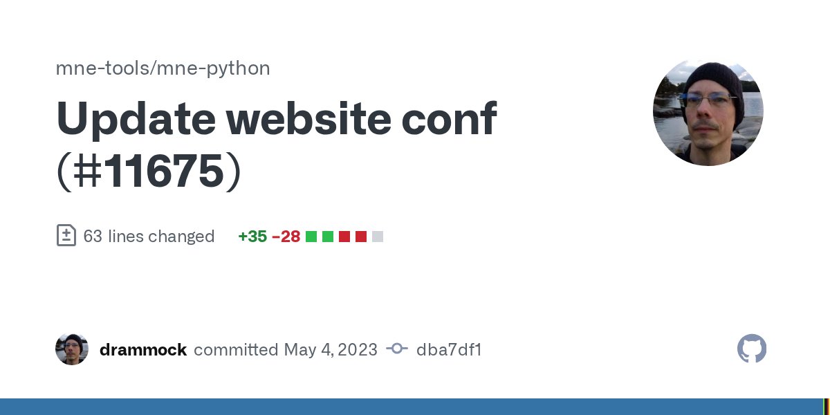 mne_python's tweet card. Co-authored-by: Eric Larson