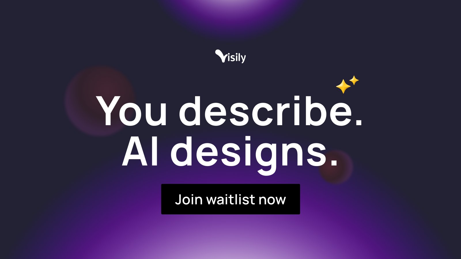 kadev4solutions's tweet card. Visily’s Text to Design AI is so magical! Join the waitlist with me to experience the forefront of design innovation together!