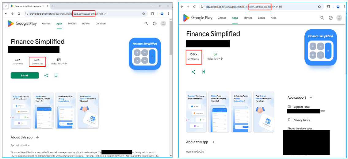 securityaffairs's tweet card. CYFIRMA researchers discovered that the SpyLend Android malware was downloaded 100,000 times from the official app store Google Play.