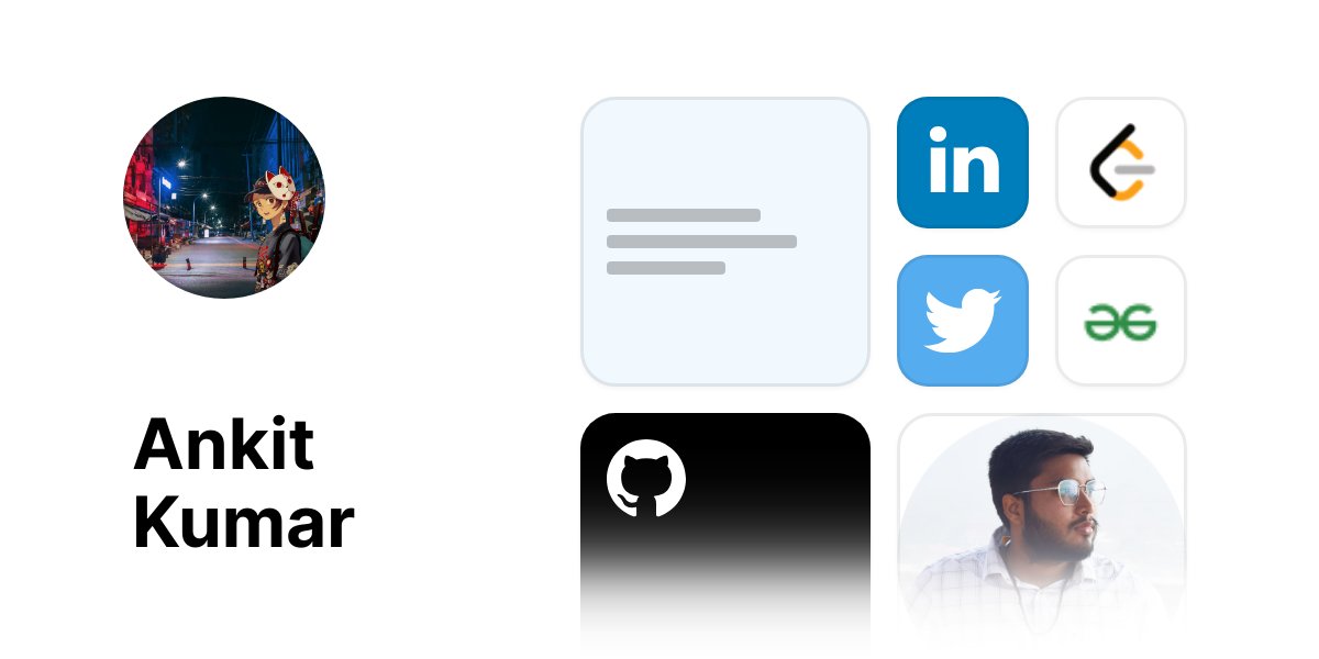 snobby_coder's tweet card. Hi, I’m Ankit Kumar, a passionate tech enthusiast skilled in Machine Learning, Generative AI, and Full-stack Web Development. I specialize in creating scalable, intelligent, and user-focused soluti...