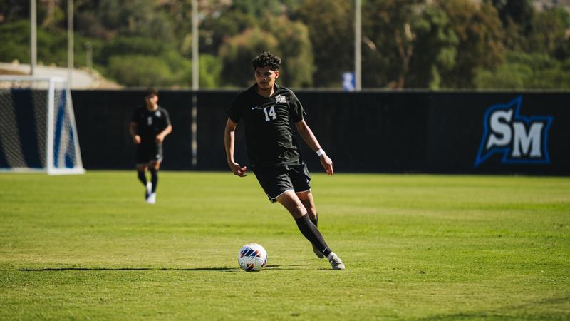 CSUSM_MSoc's tweet card. Cal State San Marcos men's soccer (0-3-2) struck first but could not overcome playing nearly the entire match down a man, falling 2-1 at Westmont (3-1-1) on Saturday afternoon at Thorrington Field.