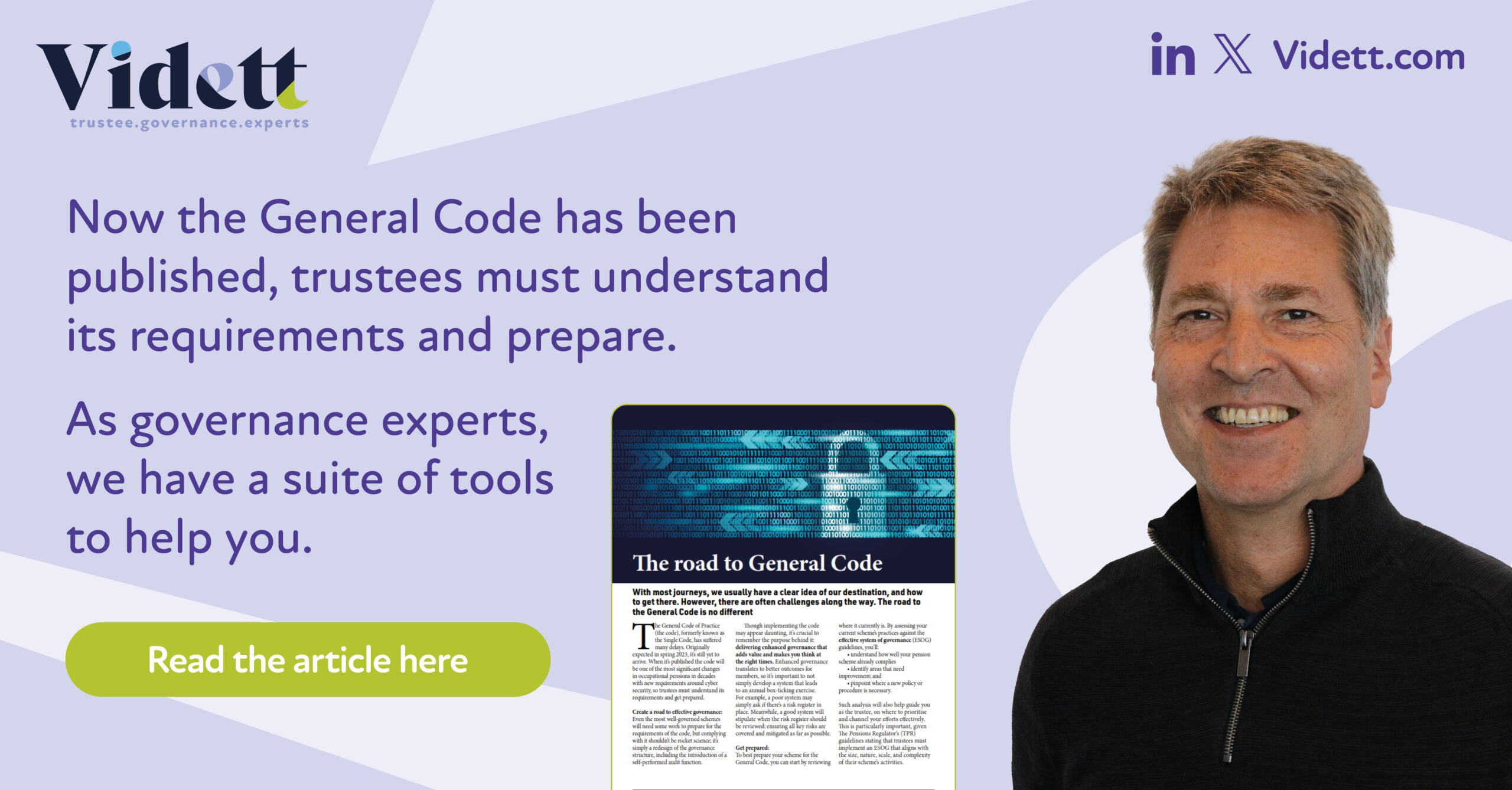VidettLtd's tweet card. read our range of exclusive insights from industry experts