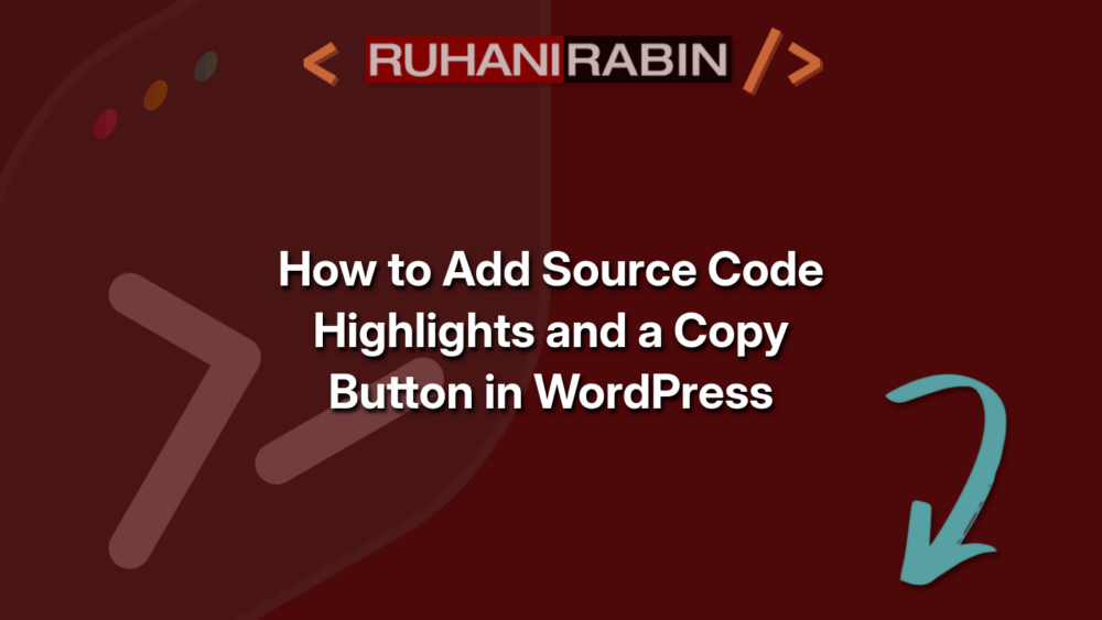 TriggerBlogging's tweet card. "Learn how to add source code highlights and a 'Copy Code' button to your WordPress site without using plugins! Improve functionality and aesthetics today."
