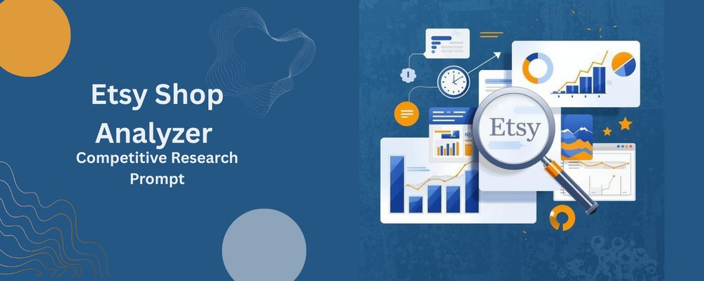 brusmatic's tweet card. Unlock your competitors' strategies with this comprehensive Etsy shop analysis Notion template designed for ChatGPT and Claude.What's Included: Complete 8-section analysis framework covering produc...