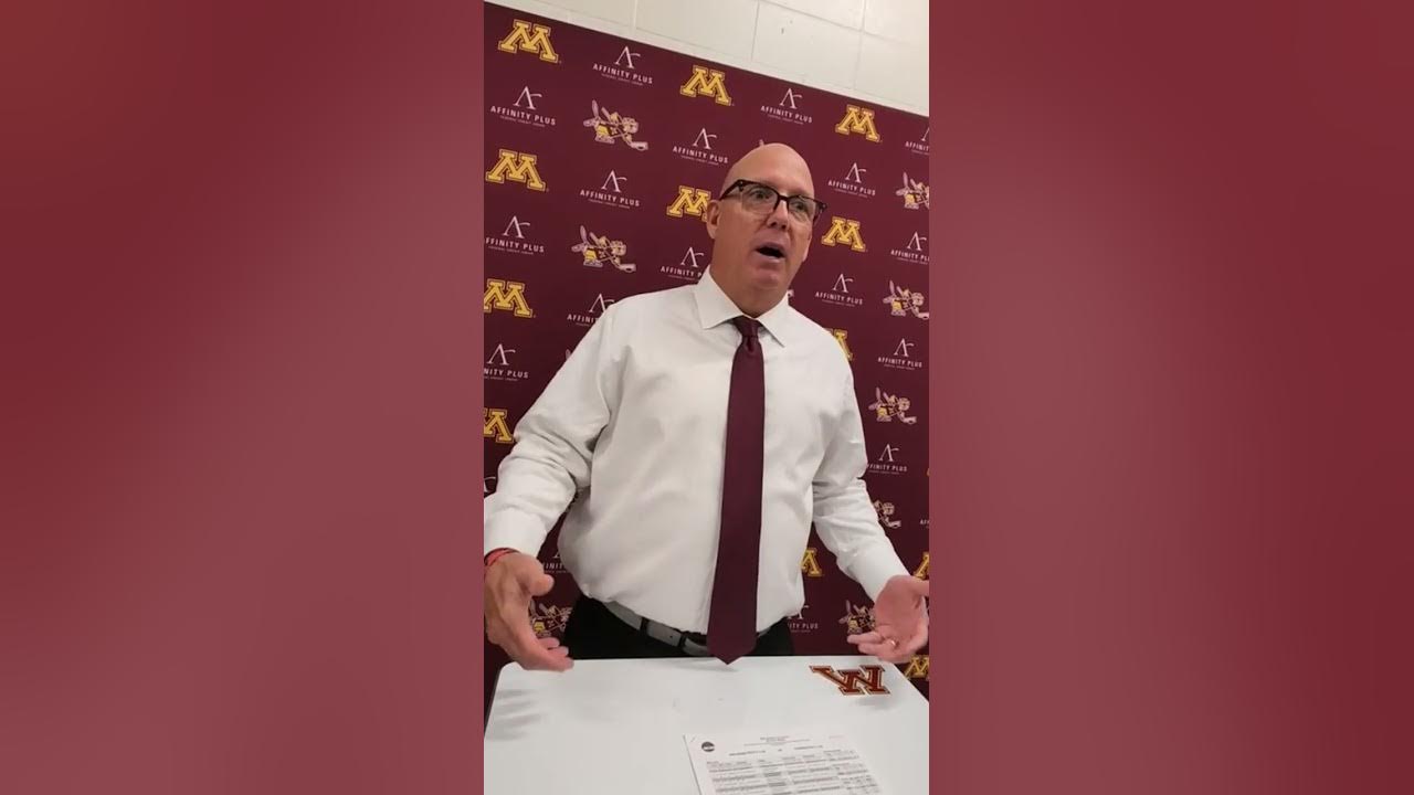 GopherPuckLive's tweet card. MTU - Post Game - 10/4/25
