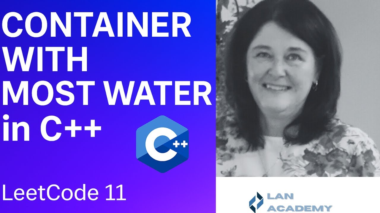 SolutionsLan's tweet card. Container With Most Water | LeetCode 11 (C++ Solution)