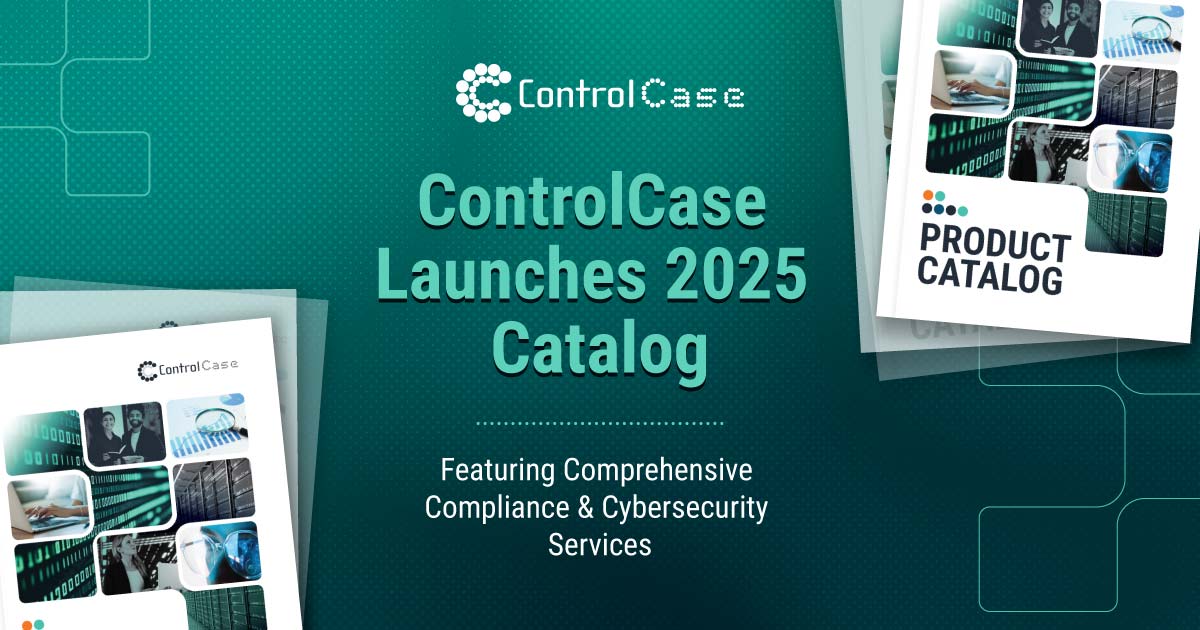ControlCase's tweet card. ControlCase proudly announces the launch of its all-new Product Catalog: a powerful, streamlined resource that combines the company’s complete cybersecurity and compliance services portfolio....