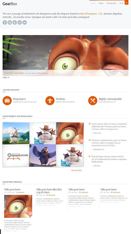WPDeveloperNet's tweet card. In today's post we have gathered HTML5 and CSS3 validated responsive website templates.The below templates have been the best seller ones on Themeforest and