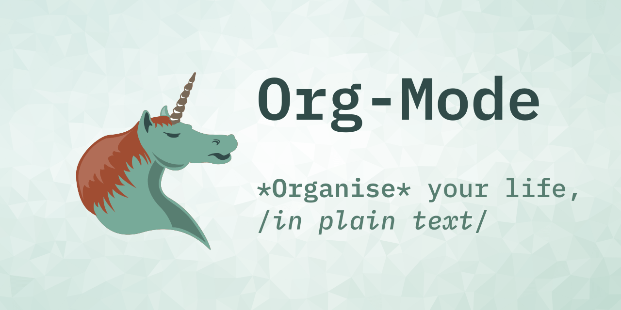 agile_geek's tweet card. Org: an Emacs Mode for Notes, Planning, Authoring and more!