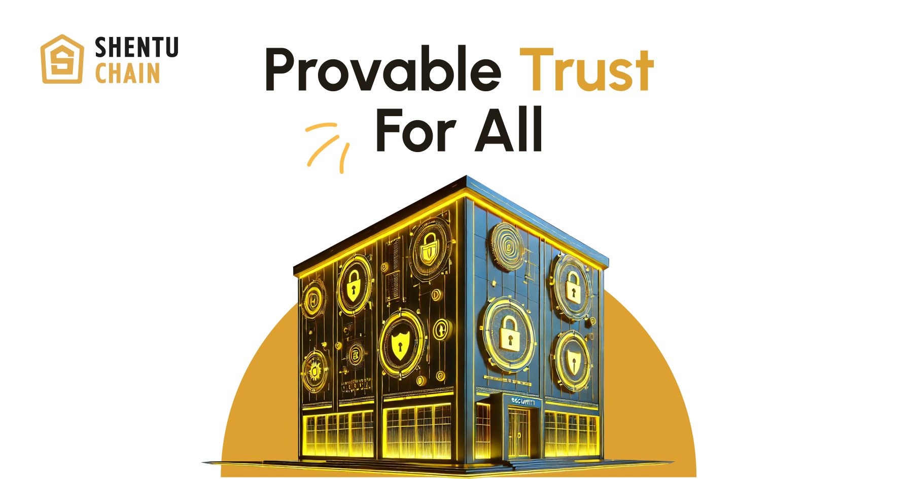 ShentuChain's tweet card. Our mission is to create a more trustworthy blockchain world for all. A Web3 public platform that‘s secure, decentralized and compatible & interoperable with other blockchain ecosystems. Join the...