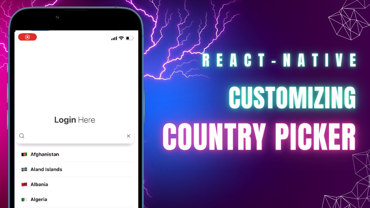 _mmusaib's tweet card. [Eng] Mastering React Native Country Picker: Custom Styles, Advanced...