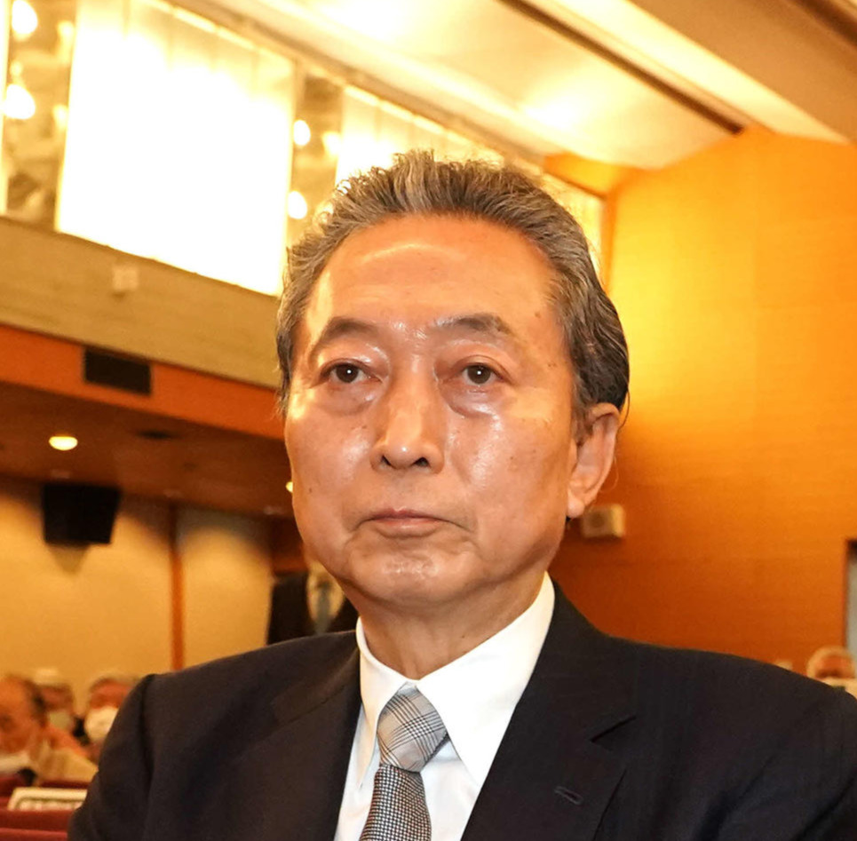 neobuyon_neo's tweet card. 　鳩山由紀夫元首相（78）が14日、自身のX（旧ツイッター）を更新。高市早苗新総裁の自民党との連立政権からの離脱を表明した公明党の斉藤鉄夫代表について「高く評価したい」とし「こんな時に高市総裁と組ん