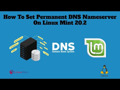 LinuxHelpApp's tweet card. How to set permanent DNS Nameserver on Linux Mint 20.2 | LinuxHelp...